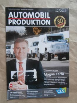 Automobil Produktion 12/2016 Magna in Graz Mercedes G-Modell,Mini Countryman,Skoda Kodiaq