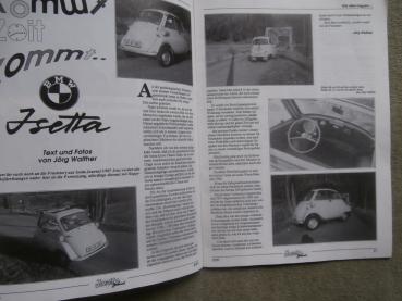 Isetta Journal 2/1991 Mitglieder Zeitschrift Techno Classica, Neuruppin,Simsa Seite,JHV Protokoll