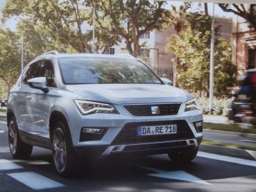 Seat Ateca 1.0TSI 1.4 EcoTSI +4Drive 1.6TDI Reference Style Xcellence FR 2.0TSI 4Drive 2.0TDI 4Drive Preisliste 6/2018