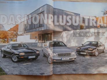 Youngtimer 11+12/2018 S600 Coupé C140 vs. BMW 850i E31 vs. Jaguar XJ-S,Kaufberatung Manta B,