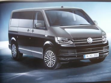 VW T6 Multivan Business November 2016 Prospekt Rarität