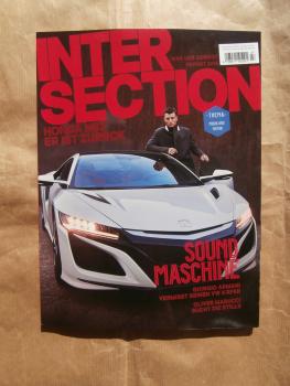 Intersection Was uns Bewegt Herbst 2016 Nr.27 Honda NSX,Giorgio Armani,Oliver Masucci