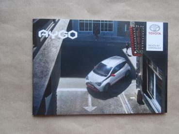 Toyota Aygo x x-play x-play connect x-cie x-clusiv x-trend x-sky Prospekt Mai 2018 +Preisliste