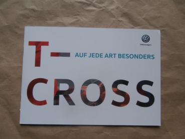 VW T-Cross Life Style R-Line Katalog November 2018