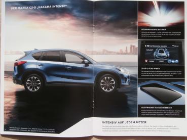 Mazda CX-5 Nakama +Intense Juni 2016 +Preisliste