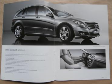 Mercedes Benz R-Klasse W251 Vorteile Produktinformation 3/2010 R300CDI R350CDI R300 R350 +BlueTEC R500