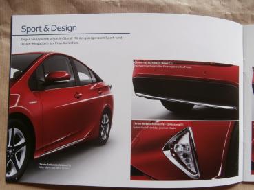 Toyota Prius IV Zubehör Prospekt Juli 2016