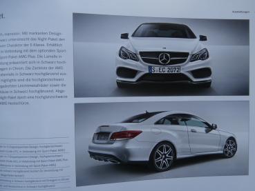 Mercedes Benz E-Klasse Coupé & Cabriolet +Sport Paket +Nightpaket April 2016 NEU