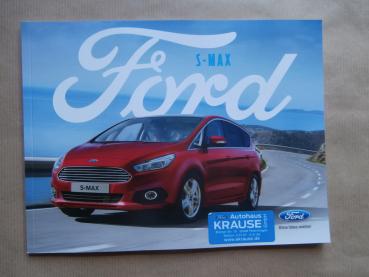 Ford S-Max +Vignale +Business Prospekt April 2017