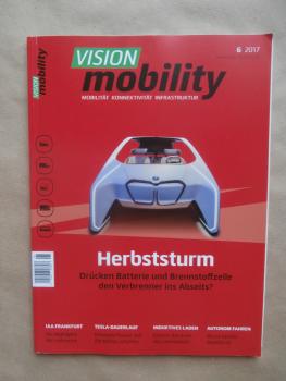 Vision mobility 6/2017 Herbststurm IAA Frankfurt, Tesla Model S Dauertest,Scania G 320 Hybrid, VW Arteon, Volvo XC60,