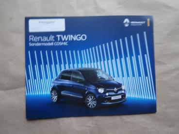 Renault Twingo Sondermodell Cosmic September 2015