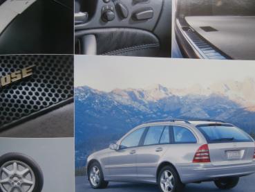 Mercedes Benz C-Class 2002 W203 C230 K Sportscoupé C240 C320 Sedan C320 Sportwagon C32 AMG Sport Sedan