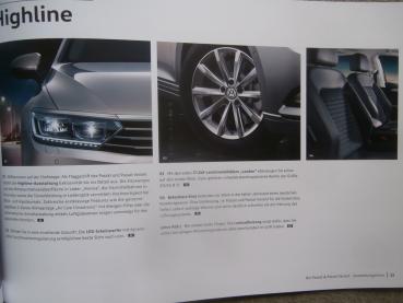 VW Passat +Variant B8 (Typ 3G) Prospekt Facelift Juni 2019 +R-Line +Preisliste