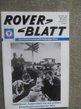 Rover Blatt Nr.9/10 1996 Pilcher Geene Ambulance,the Tempo Rover from Teutonia,