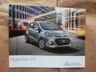 Hyundai i10 Classic Trend Style Katalog Dezember 2015 NEU