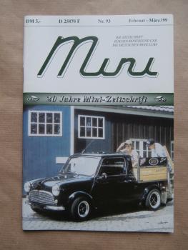 Mini Die Zeitschrift für den Minifreund & die deutschen Miniclubs Nr.93