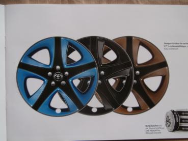 Toyota Prius IV Zubehör Prospekt Juli 2016