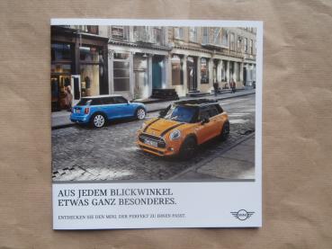 Mini 3-türer 5-türer F55 F56 Cabrio F57 Clubman F54  Countryman F60 Prospekt 2017