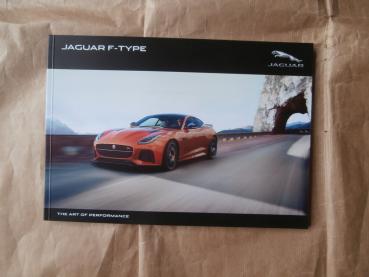 Jaguar F-Type Coupé & Cabriolet +R +SVR +AWD Buch Januar 2016 NEU