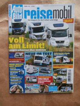 Auto Bild reisemobil 4/2016 Winnebago Brave,Adria SLS,Bürstner City Car, Knaus Sky Wave 650MF vs. Malibu T 410,