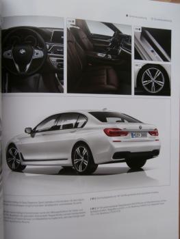 BMW 740i/Li 750i/Li 730d/Ld 740d/Ld xdrive 740e/Le G10 G11 +Individual März 2016 NEU