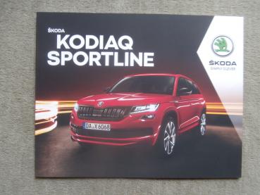 Skoda Kodiaq Sportline 1.5lTSI 110kw 2.0lTSI 140kw, TDI 110kw 140kw +Preise Juni 2019