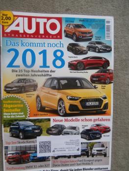 Auto Strassenverkehr 15/2018 Vergleichstest Dacia Duster TCe 125 4x4 vs. Ford Ecosport 1.0 vs. Mokka X 1.4Turbo,