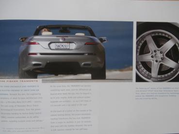 Fisker Latigo CS Tramonto Basis Mercedes Benz SL55 AMG & 650Ci E63 M6 E64 2006 Brochure USA
