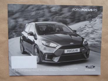 Ford Focus RS 10.Januar 2017