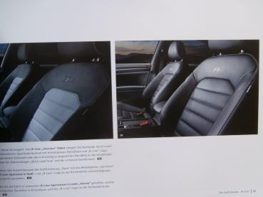 VW Golf7 Variant Prospekt Mai 2016 +R-Line +BlueMotion