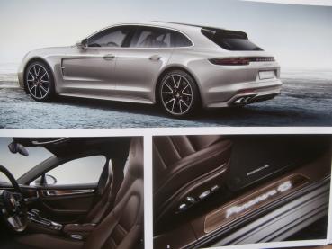 Porsche Panamera Sport Turismo 4S Turbo Diesel E-Hybrid Buch März 2017 NEU