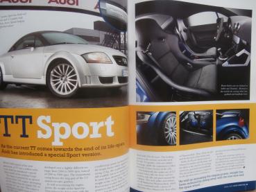 Audi Driver 4/2005 TT Special Issue TT 3.2 Quattro DSG,A3 1.8T quattro,RS4,Wanderer W23 and W24