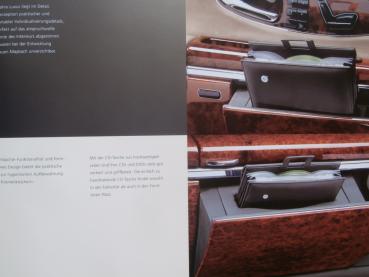 Maybach 57 62 Individualisierung Großformat Prospekt 30. Juni 2002