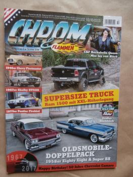 Chrom & Flammen 10/2016 58er Oldsmobile Eighty Eight/Super 88, 2015er Ram 1500 Power Parts XXL,