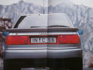 Audi Coupé S2 Prospekt Januar 1993 Typ89