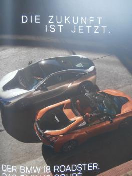 BMW i8 Roadster (i15) +i8 (i12) Coupé September 2018