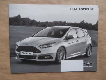 Ford Focus ST 9.Januar 2017 +Leder Sport-Paket Leder Exklusiv-Paket