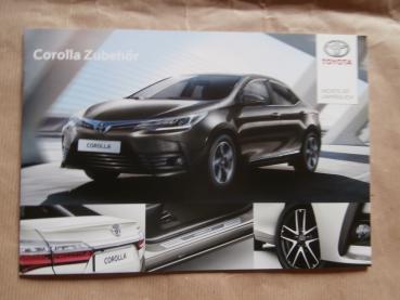 Toyota Corolla Zubehör E170 Prospekt Oktober 2016