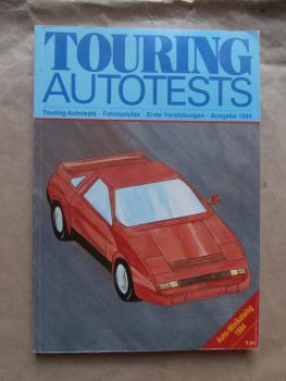 Touring Autotests Fahrberichte Vostellungen Ausgabe 1984 u.a. BMW 524td E28,CX, Alfa 33,626,190D,911 Carrera,318i E30