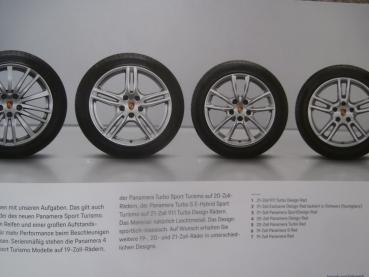 Porsche Panamera Sport Turismo +4S +Turbo Sport +E-Hybrid Buch 9/2017