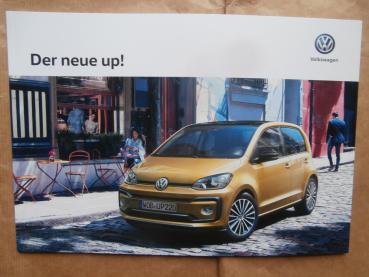 VW up! Typ AA up beats! eco up! +Zubehör Katalog September 2016 NEU