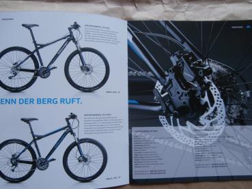 VW Lifestyle Fahrrad Kollektion 2017 Prospekt Mountain Trekking City Transport
