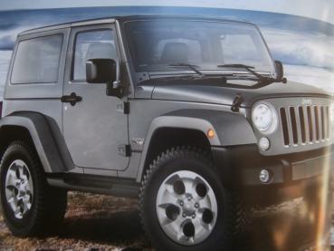 Jeep Wrangler +Sport +Rubicon +Sahara Katalog September 2016