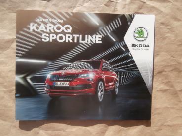 Skoda Karoq Sportline Katalog Dezember 2018