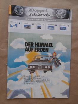 Der Doppelscheinwerfer Clubnachrichten Ausgabe 55 40 Jahre BMW 3er Reihe,