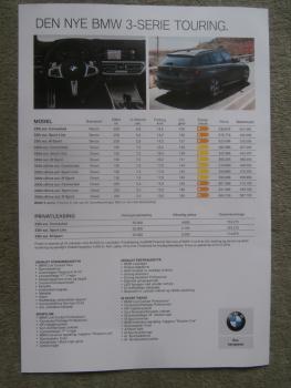 BMW 330i 320d +xDrive 330d G21 Touring Dänisch 9/2019