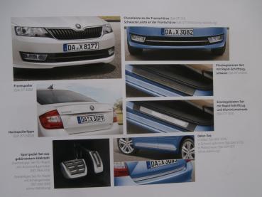 Skoda Rapid Zubehör Typ NH Oktober 2014