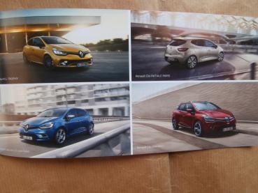 Renault Clio neues Modell Flyer September 2016 NEU