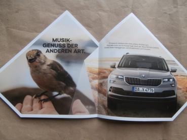 Skoda Karoq Flyer Vorstellung ausklappbar 2017