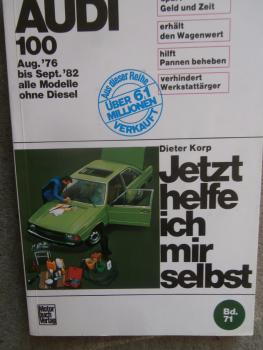 Korp Jetzt helfe ich mir selbst Audi 100 Typ43 8/1976-9/1982